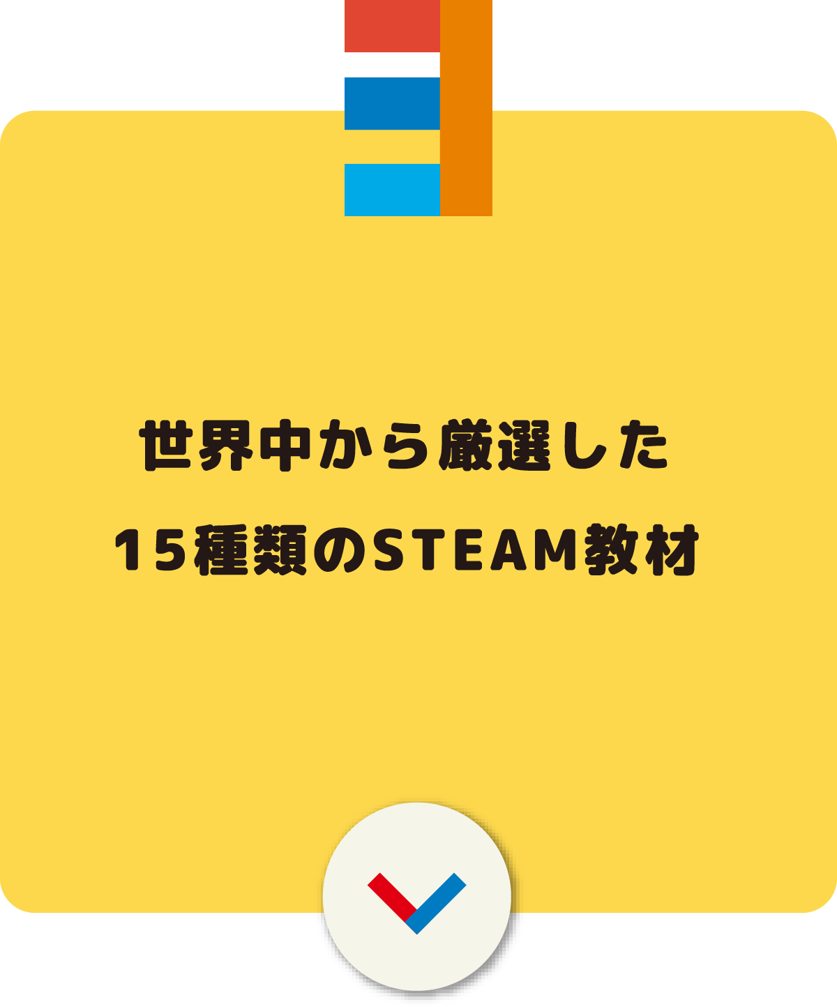 世界中から厳選した15種類のSTEAM教材