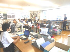 埼玉県蓮田市立黒浜北小学校にて教員向けプログラミング教育研修を担当しました
